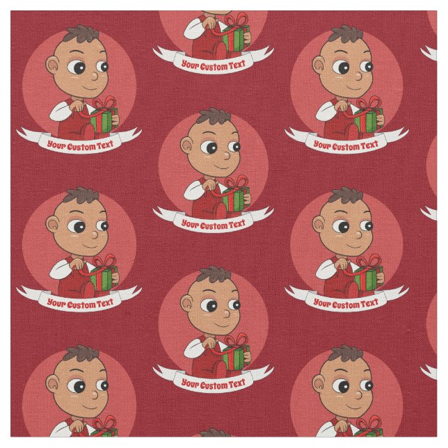 Niedlicher Cartoon Stoff (Nahaufnahme)