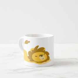 Niedlicher Cartoon Stretching Lion Specialty Tasse