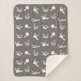Niedlicher Cartoon Sugar Glider Sherpadecke