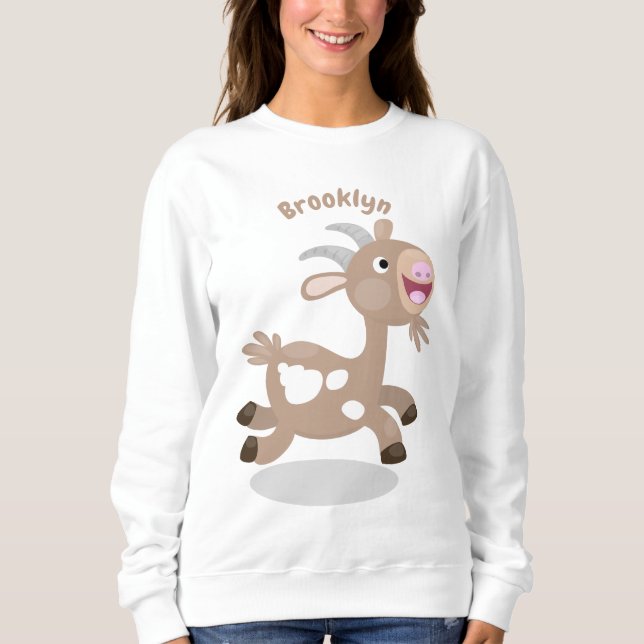 Niedlicher Cartoon Sweatshirt (Vorderseite)
