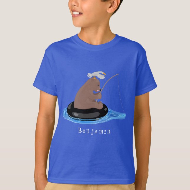 Niedlicher Cartoon T-Shirt (Vorderseite)