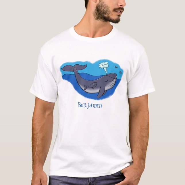 Niedlicher Cartoon T-Shirt (Vorderseite)