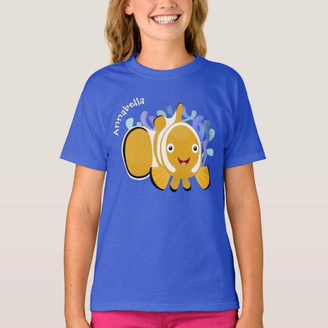 Niedlicher Cartoon T-Shirt (Vorderseite)