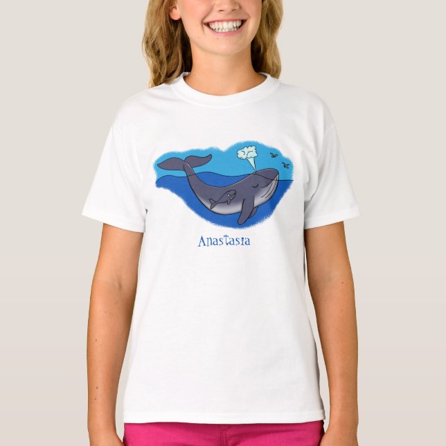 Niedlicher Cartoon T-Shirt (Vorderseite)