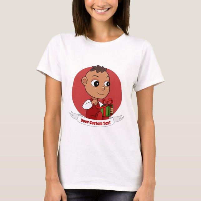 Niedlicher Cartoon T - Shirt (Vorderseite)