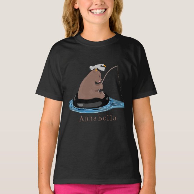 Niedlicher Cartoon T-Shirt (Vorderseite)