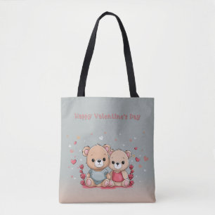 Niedlicher Cartoon Teddy Lovers Herzlich Willkomme