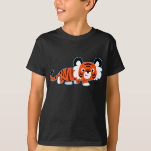 Niedlicher Cartoon-Tiger auf dem Prowl-KinderT - T-Shirt