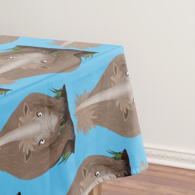 Niedlicher Cartoon Tischdecke (Beispiel)