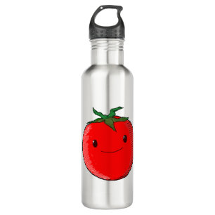 Niedlicher Cartoon Tomato Edelstahlflasche