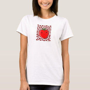 Niedlicher Cartoon Tomato Lover T-Shirt