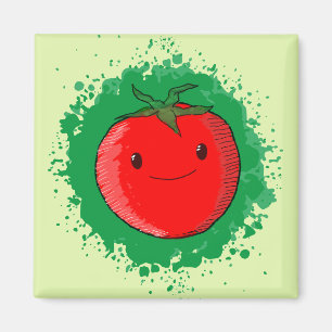 Niedlicher Cartoon Tomato Magnet