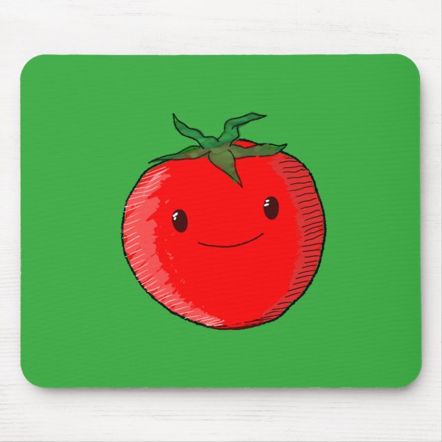 Niedlicher Cartoon Tomato Mousepad (Vorne)