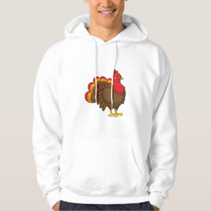 Niedlicher Cartoon Türkei Hoodie