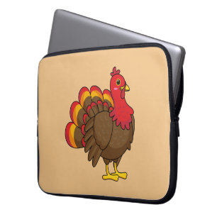 Niedlicher Cartoon Türkei Laptopschutzhülle