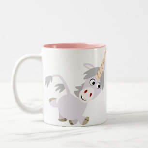 Niedlicher Cartoon Unicorn Tasse