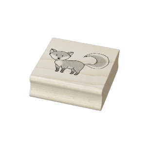 niedlicher Cartoon von Fossilien Gummistempel