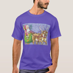 Niedlicher Cartoon Weihnachten T-Shirt