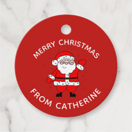 Niedlicher Cartoon Weihnachten Weihnachten Geschenkanhänger