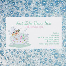 Niedlicher Cartoon Wellness-Center