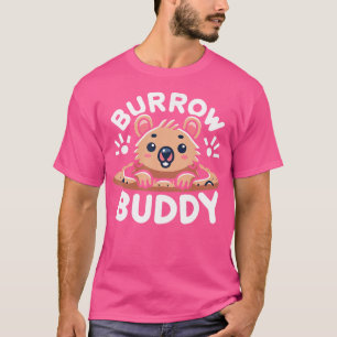 Niedlicher Cartoon Wombat Lover Funny Wombat Austr T-Shirt
