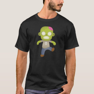 Niedlicher Cartoon Zombie T-Shirt