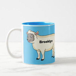 Niedlicher Cartoon Zweifarbige Tasse