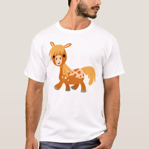 Niedlicher Cartoonappaloosa-Pony-T - Shirt