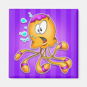 niedlicher Cartoonfische Magnet