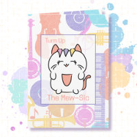 Niedlicher Cat Cartoon Geburtstag Funny Sprichwort