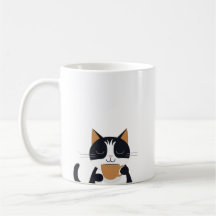 Niedlicher Cat Drink Kaffeekocher Tasse
