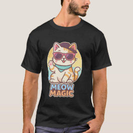 Niedlicher Cat Graphic T - Shirt für Cat Lovers