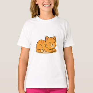 Niedlicher Cat Napkins T - Shirt