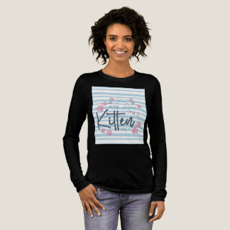 Niedlicher Cat Pun - "Kitten Sie mich?" Funny Grap Tri-Blend Shirt