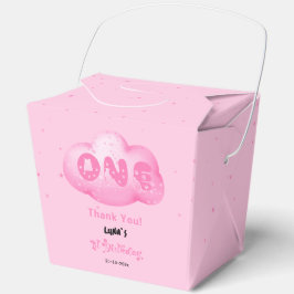 Niedlicher Cat Schriftart Wasserfarbe Rosa Wolke 1 Geschenkschachtel