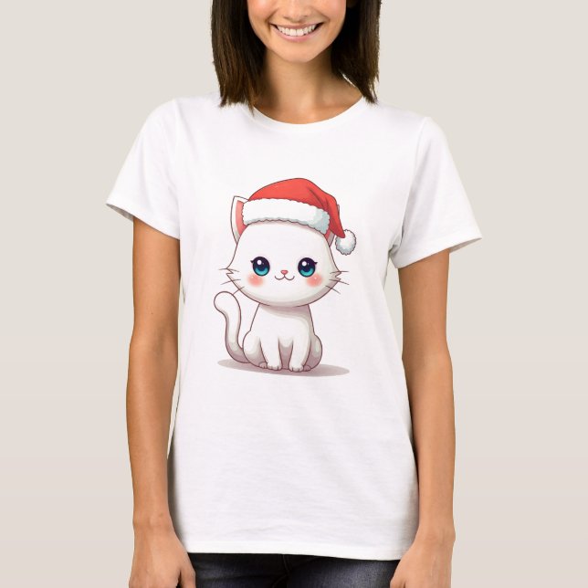 Niedlicher Cat T - Shirt (Vorderseite)