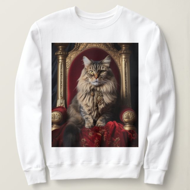 Niedlicher Cat T - Shirt für Erwachsene - Cat Love (Design vorne)