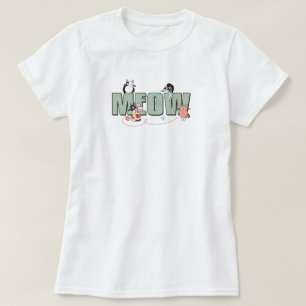Niedlicher Cat & Yarn-T - Shirt