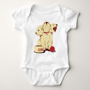 Niedlicher Cerberus Cartoon Baby Strampler