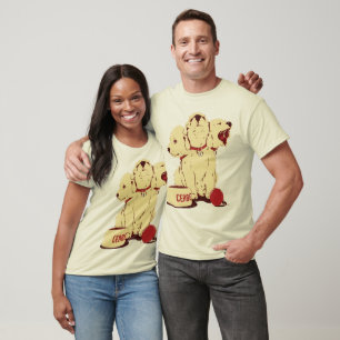 Niedlicher Cerberus-Cartoon T-Shirt