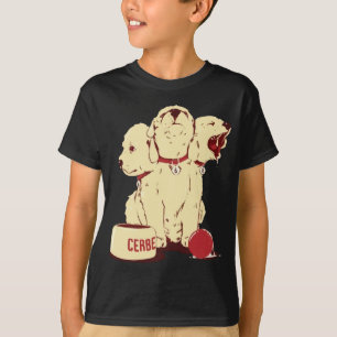 Niedlicher Cerberus-Cartoon T-Shirt