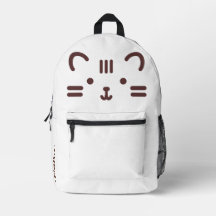 Niedlicher Chat-Rucksack - Personalisiert mit Ihre