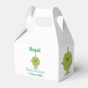 Niedlicher Cherimoya-Cartoon Geschenkschachtel