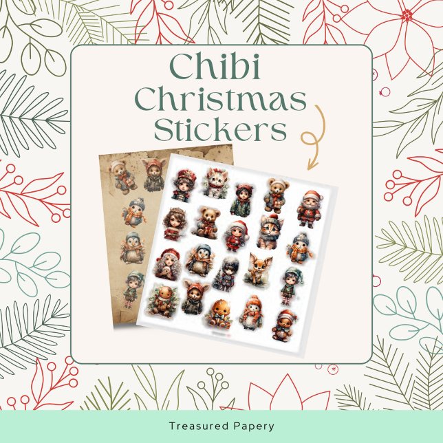 Niedlicher Chibi-Aufkleber für Vinyl, kundenspezif Aufkleber (Von Creator hochgeladen)