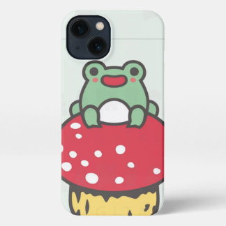 Niedlicher Chibi Frog Handy Gehäuse - iPhone 13 iPhone 13 Hülle