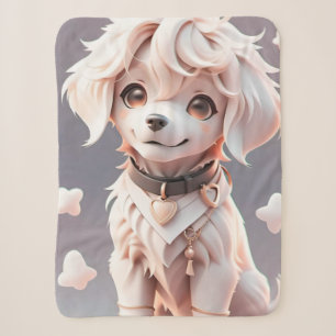 Niedlicher Chibi Golden Retriever Welppy Sherpadecke