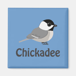 Niedlicher Chickadee Magnet
