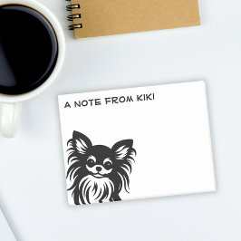 Niedlicher Chihuahua-Cartoon Post-it Klebezettel