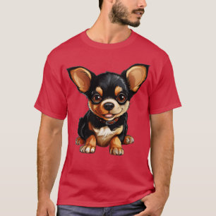 Niedlicher Chihuahua-Hund Chihuahuas 4 T-Shirt