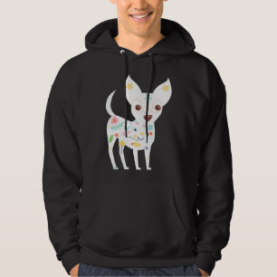 Niedlicher Chihuahua Magischer Pentagramm Dog Hoodie